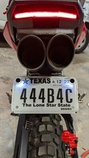 Lighted License Plate Bracket