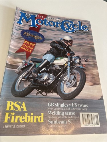Classic motorcycle may 1992 - classic,