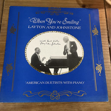 Layton And Johnstone - When You’re Smiling Vinyl 