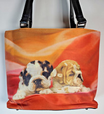 Bulldog Puppies Purse