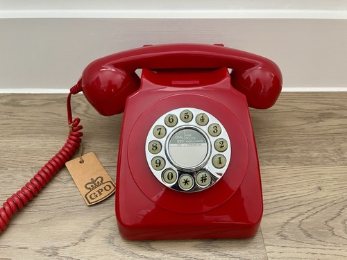 Retro landline phone - retro, vintage