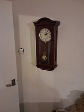 LARGE CHURCHILL WALL CLOCK, quartz Westminster Chime 