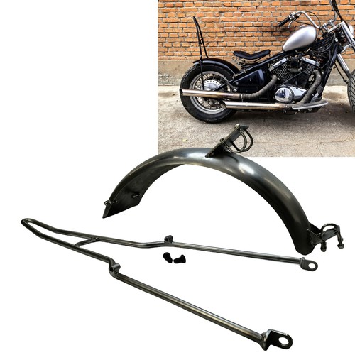 Silver rear fender - fender, mudguard