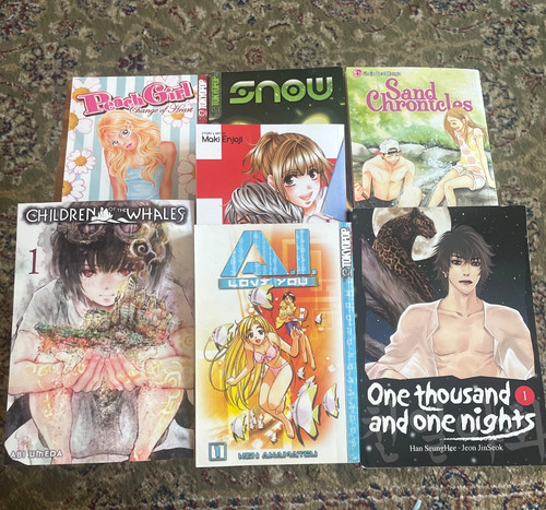 Selection manga books - manga,