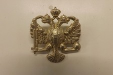 MILITARY BADGE 1ST KINGS DRAGOON GUARDS BADGE 4CM X 3.5CM (3411)