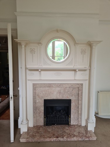Edwardian vintage fire - vintage,