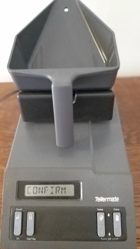 Tellermate tx110 money counter - money,