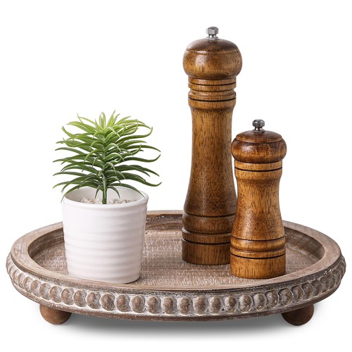 Wooden coffee table tray - table,