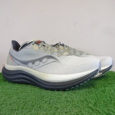 Saucony Trainers Size 9 Men's Grey Triumph 23 Lace Up Outdoor Running Shoes