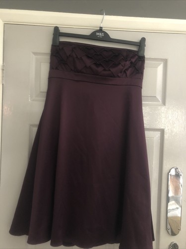 Next burgundy party satin - next,