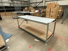Recycled Packing Bench Workstation workbench garage workshop craft warehouse
