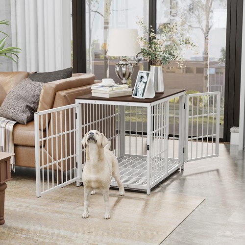 Wooden dog crate strong - wooden,