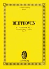 Symphony No. 5 in c minor, Op.67. Miniature Score,Ludwig Van Beethoven