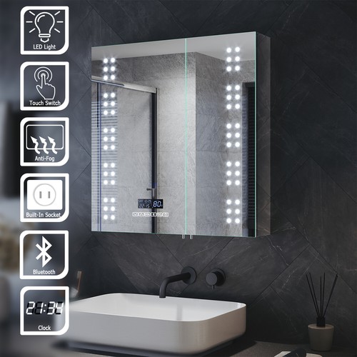 Bathroom mirror cabinet - cabinet, with