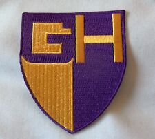 Grange Hill blazer / uniform badge. Fancy dress, costume, Iron on badge / patch.