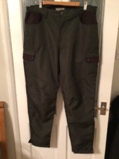 Mens Outdoor Hunt Shoot (Green) Nature Land Trousers size 40”waist 31 L Green