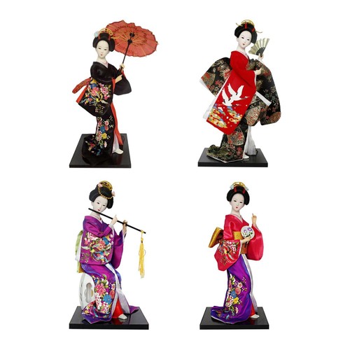 Japanese geisha doll - japanese,