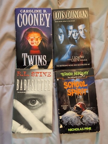 90s horror book - ya,