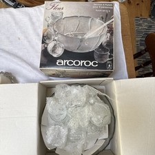 Arcoroc Vintage Glass Flower