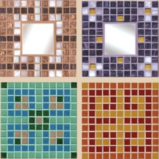 Mosaic Kits 120mm x 120mm - no cutting!