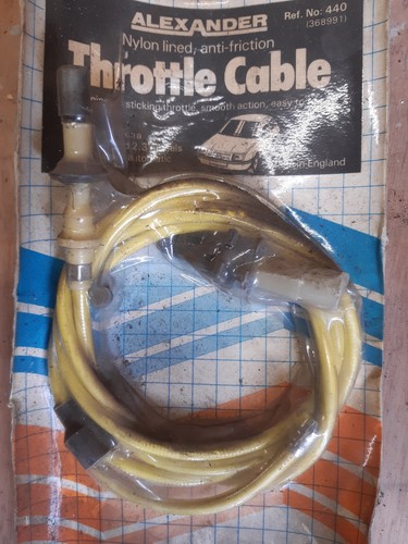 Accelerator throttle cable - throttle,