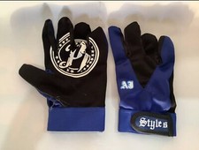 NEW AJ STYLES Replica Wrestling Authentic Gloves.Authentic Superstar Merchandise