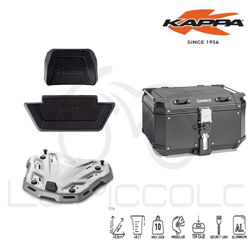 Kappa aluminum suitcase - kappa,