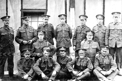 Bcz ww1 real photo postcard - real,