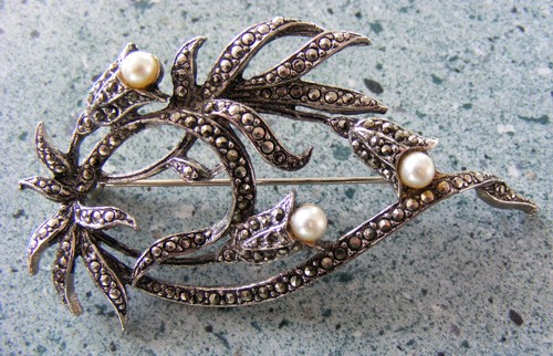 Antique vintage silver tone - silver,