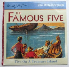 Enid Blyton Five On Treasure Island Audio Book CD Hodder Promo The Famous Five