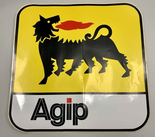 Genuine agip stickers - stickers,