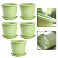 Large resin flower pots with - resin,