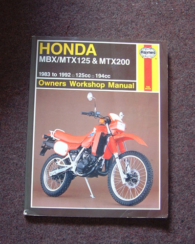 Honda mbx mtx125 mtx 200 - 200,