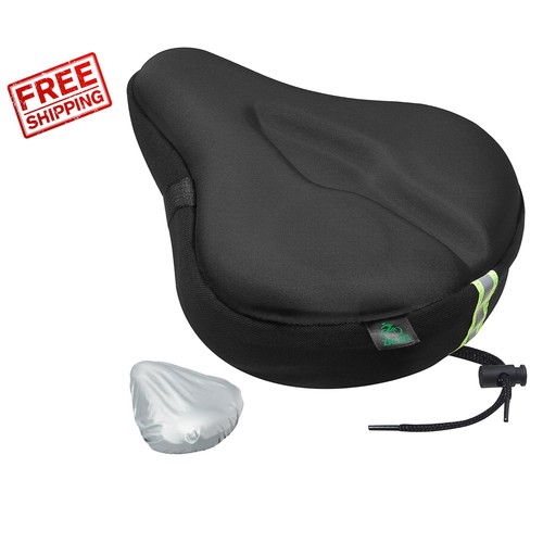 Wide bike seat - wide, cushion