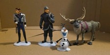 Disney Store Frozen Figures. Sven, Olaf, Kristoff, Hans