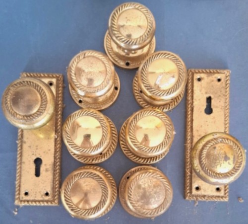 Georgian rope edge brass - rope,