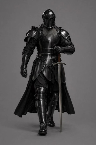 Medieval barbuta knight full - medieval,