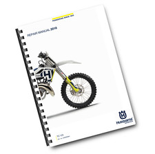 HUSQVARNA 2018 - TC 125 - REPAIR WORKSHOP SERVICE MANUAL