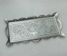 Decorative Tray, Silver Colour