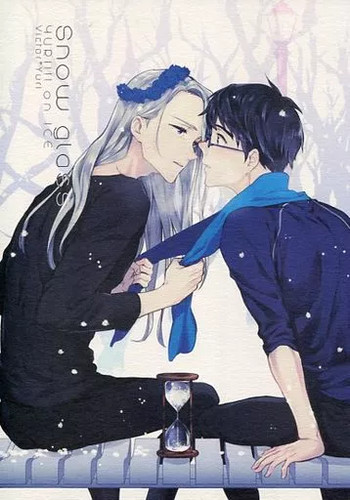 Yuri ice snow - yuri!!!on, glass