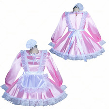 Adult Girl Maid Lockable Pink