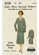 1920's Draped Flapper Frock