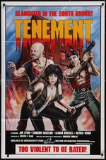 Tenement (1985) Original US Video Store Poster