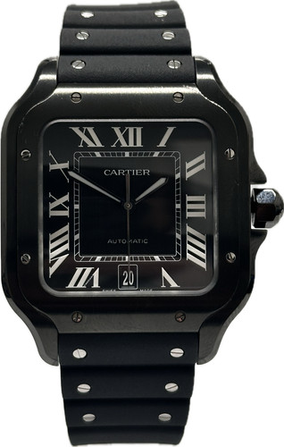 Cartier santos men black - cartier, men's