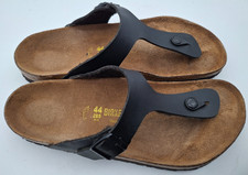 Birkenstock Black Gizeh gladiator thong sandals - UK 9.5, EUR 44 Regular