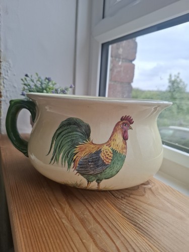 Vintage heron cross pottery - vintage,