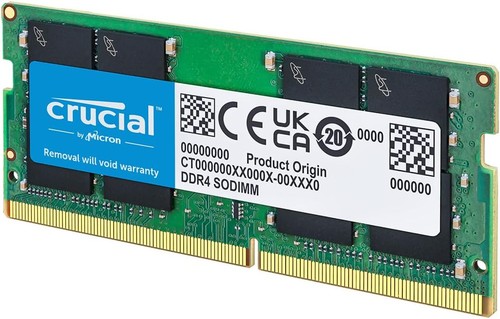Crucial ram memory 16gb - memory,