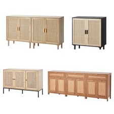Rattan Cabinet with 4/2