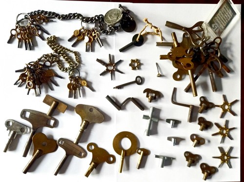 Clock watchmakers keys - clock/watchmakers, job