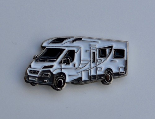 Motorhome quality enamel pin - motorhome,